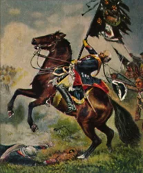 Feldmarszałek hrabia Schwerin 1684-1757. - Obraz Camphausena, 1934.