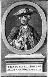 Ferdynand, książę Brunszwiku, XIX wiek.