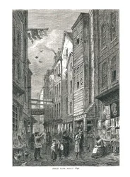 Field Lane około 1840