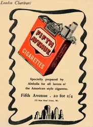 Papierosy przy Piątej Alei, 1946