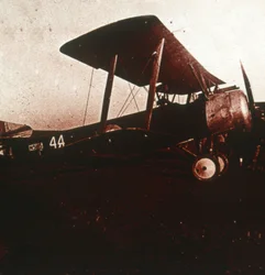 Startujący samolot myśliwski, c1914-c1918