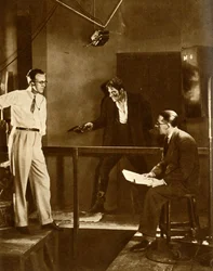 Filmowanie Miasta zabawy, 1928, 1935.