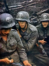 Fińscy żołnierze z pułku piechoty, 1943