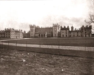 Zamek Floors, Roxburghshire, Szkocja, 1894.