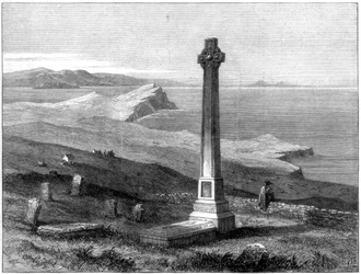 Pomnik Flory Macdonalds, Kilmuir, Isle of Skye, Szkocja, 1872