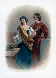 Florizel i Perdita, 1891