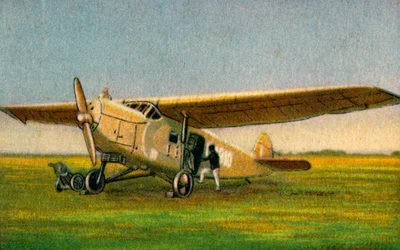 Samolot pasażerski Focke-Wulf A32 Bussard, 1932.
