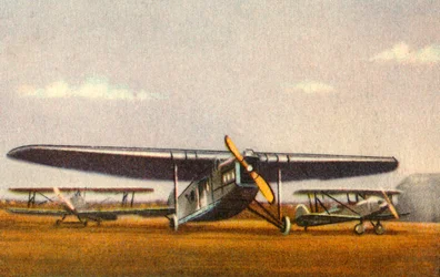 Samolot Focke-Wulf A 21 Photomöwe, lata 20., 1932.