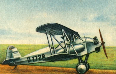 Dwupłatowiec Focke-Wulf S 24 A Kiebitz, lata 20., 1932.
