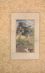 Folio z Kathasaritsagara, ca. 1590.