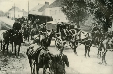 Pożywienie dla obrońców Liége, 1919.
