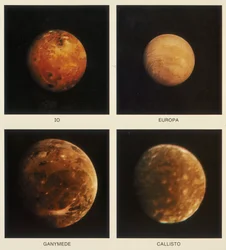 Cztery księżyce Jowisza. Io, Europa, Ganimedes i Kallisto, 1979
