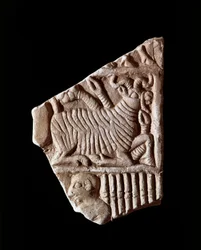 Fragment płaskorzeźby, 2500 pne.