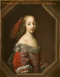 Françoise-Athénaïs de Rochechouart, markiza de Montespan 1640-1707, ok. 1665.