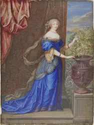 Françoise-Athénaïs de Rochechouart, markiza de Montespan 1640-1707, ok. 1667.
