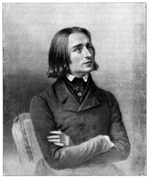 Franciszek Liszt, XIX-wieczny węgierski pianista i kompozytor, 1900