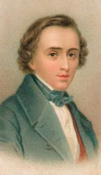 Fryderyk Francois Chopin 1810-1849, polski kompozytor, 1911