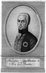 Fryderyk Wilhelm III, król pruski, XIX w.