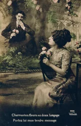 Pocztówka francuska, ok. 1900