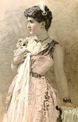 Pocztówka francuska, ok. 1900