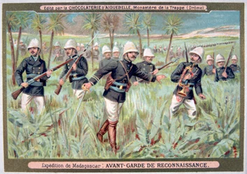 Francuskie oddziały rozpoznawcze, Wyprawa Madagaskar, 1883-1896