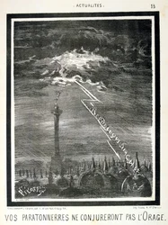Francuski karykatura antypruska, 1871.