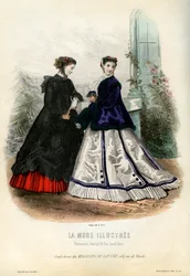 Moda francuska XIX wieku, 1866 1938