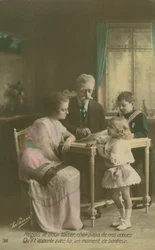 pocztówka francuska