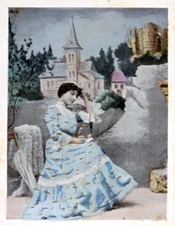 Pocztówka francuska, ok. 1900