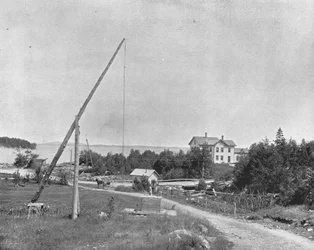 Frenchman Bay, Bar Harbor, Maine, USA, ok. 1900.