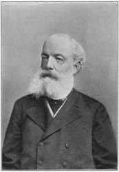 Friedrich August Kekule von Stradonitz, niemiecki chemik organiczny, c1885