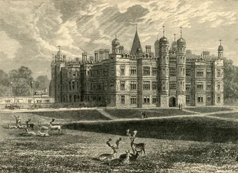 Front Burghley House, 1898.