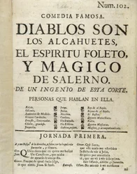 Frontyspis „Diabły to alfonsi, foletus i magiczny duch Salerno”