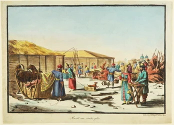 Targ Mięsa Mrożonego, ok. 1814