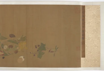 Owoce, warzywa, kwiaty i owady, dynastia Ming, 1368-1644.