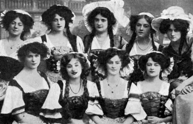 Wesołe dziewczyny, 1908 1951
