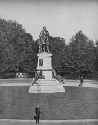 Statua Garfielda, Waszyngton, D.C., c1897.