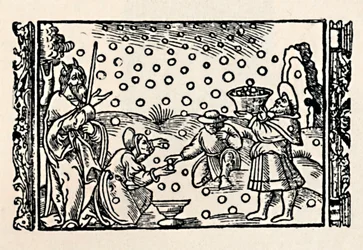 Zbieranie Manny, 1539, 1903