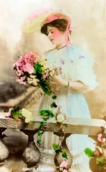 Gaynor Rowlands 1883-1906, angielska aktorka, początek XX wieku