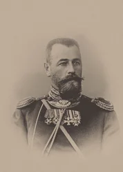 Generał Aleksander Nikołajewicz Poretsky 1855-1917.