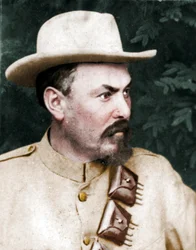 Generał Louis Botha, 1862-1919, afrykanerski żołnierz i mąż stanu, 1894-1907