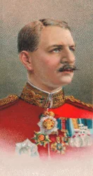 Generał Sir Henry Macleod Leslie Rundle 1856-1934, generał armii brytyjskiej podczas I wojny światowej, 1917