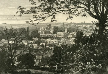 Widok ogólny Winchester, 1898.