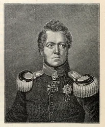Feldmarszałek August hrabia Neidhardt von Gneisenau 1760-1831.