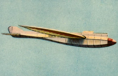 Model samolotu Gentsch, 1932.