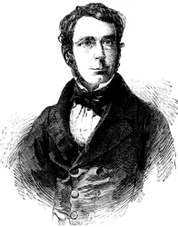 George Biddell Airy 1801-1892, angielski astronom i geofizyk, 1858