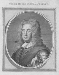 George Hamilton, hrabia Orkadów, 1787.