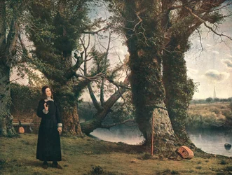 George Herbert w Bemerton, Salisbury, 1860, c1902.