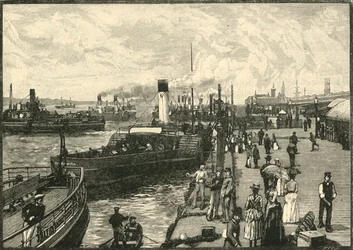 Lądowisko Georgesa, 1898 r.