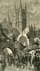 Going to Service by the Dark Entry: Kolonialni i indyjscy goście w Canterbury, 1886.